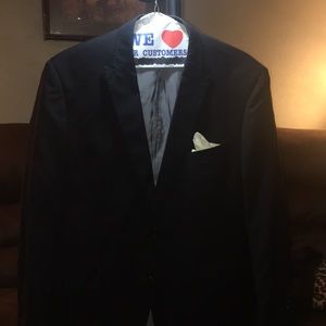 Men’s dark suit